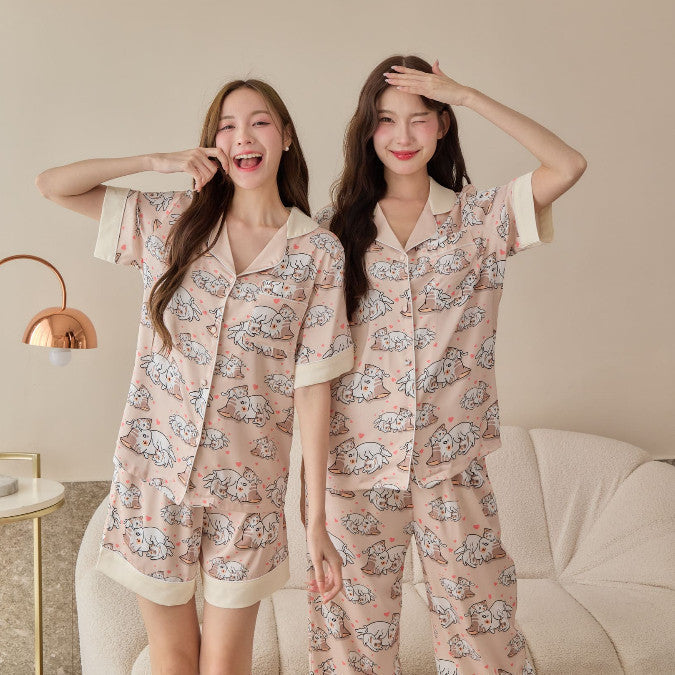 ชุดนอน Muslin Pajamas Collection Muslin Pet (N3134 T3134)