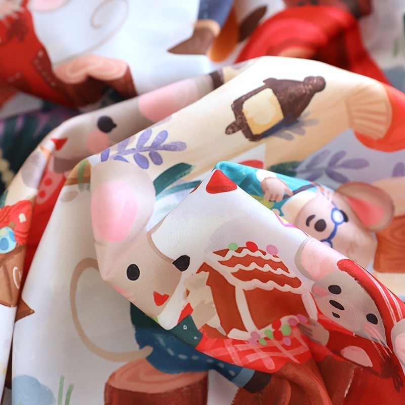 ชุดนอนMuslin Pajamas Silk Satin รุ่นMice Wonderland(W2133 V2133 K2133)|ชุดนอนผู้หญิง,ชุดนอนชุดเที่ยว