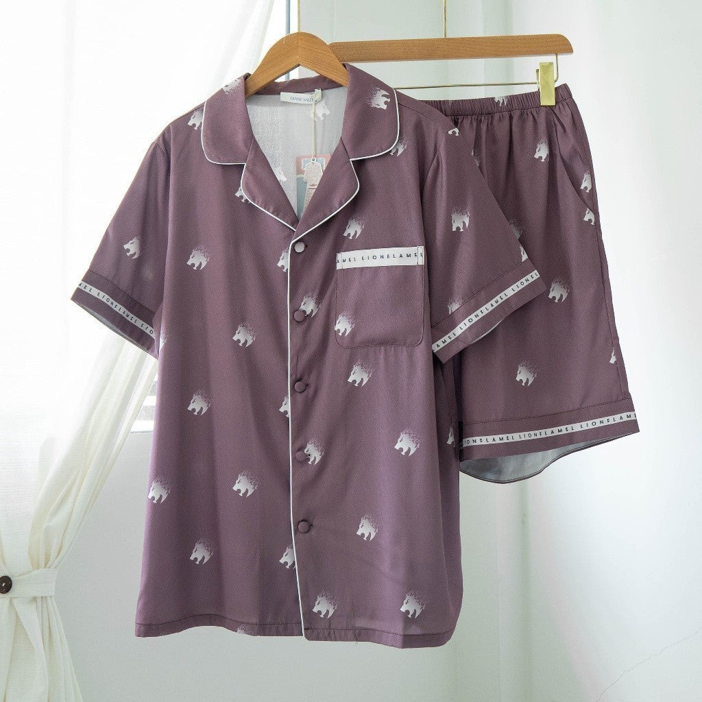 ชุดนอน Muslin Pajamas Silk jacquard ( Y109 Y110 Y111 Y112 )