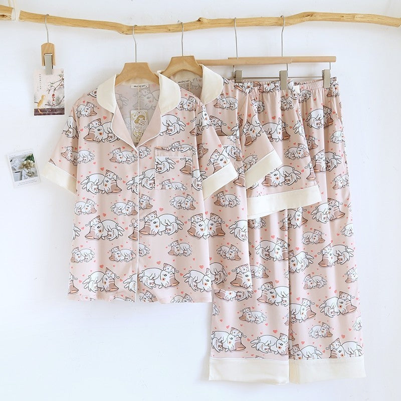 ชุดนอน Muslin Pajamas Collection Muslin Pet (N3134 T3134)
