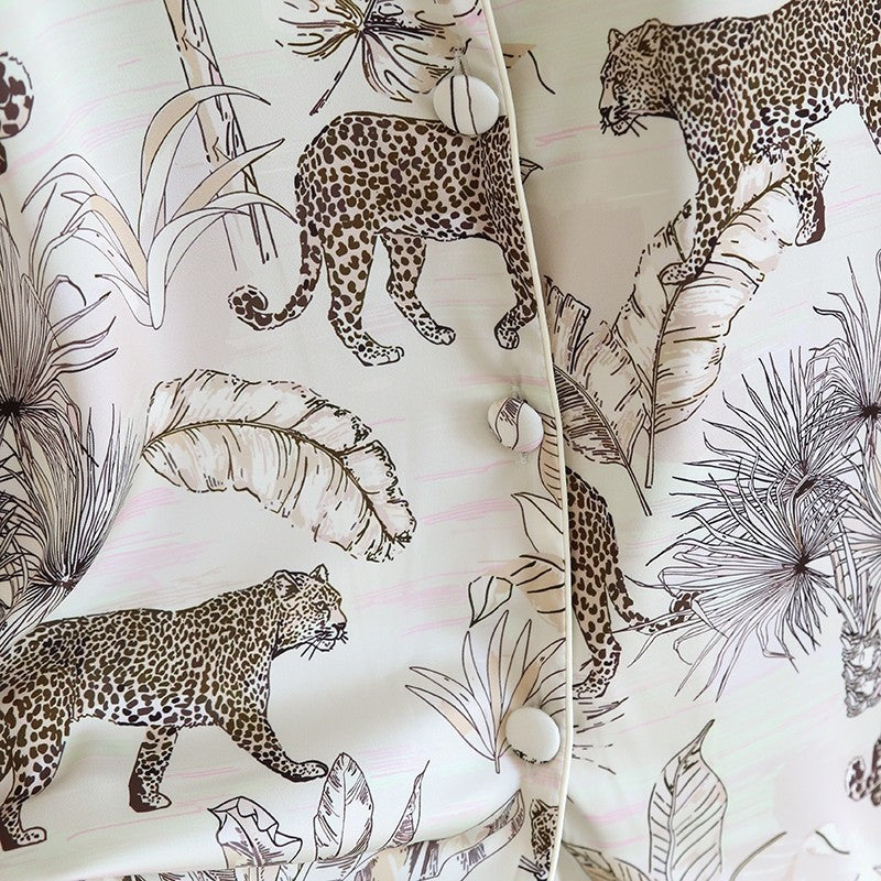 ชุดนอน Muslin Pajamas Silk Satin (N9177 T9177 L3177)