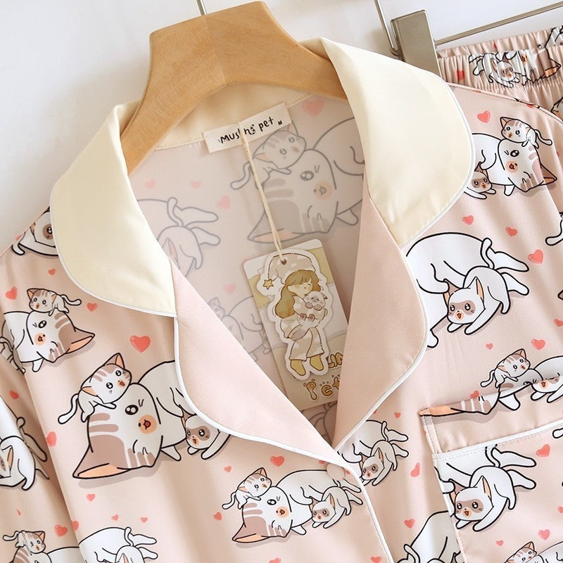 ชุดนอน Muslin Pajamas Collection Muslin Pet (N3134 T3134)