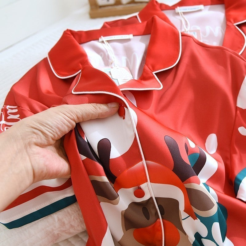 ชุดนอน Muslin Pajamas Silk Satin รุ่น (N2114 T2114 P2114 M2114)