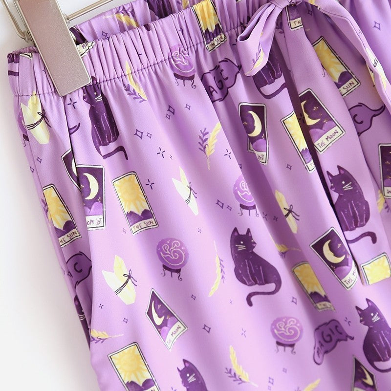 ชุดนอน Muslin Pajamas Silk Satin (N3179 T3179 L3179 K3179)