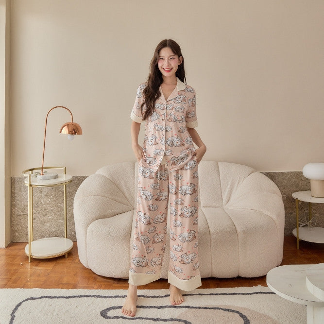ชุดนอน Muslin Pajamas Collection Muslin Pet (N3134 T3134)