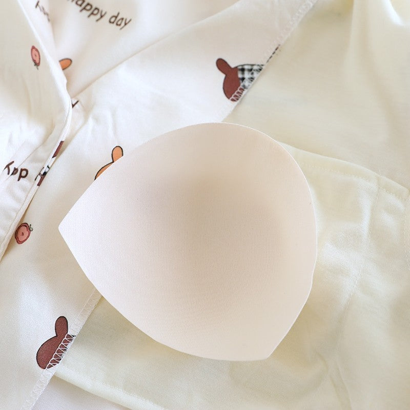 ชุดนอน Muslin Pajamas Organic bamboo รุ่นHappy Dogs Day(A1026 B1026 E1026)|ชุดนอนมีบรา,ชุดนอนผู้หญิง