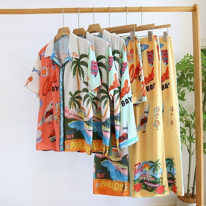 ชุดนอน Muslin Pajamas Silk Satin (N3153 T3153 P3153)