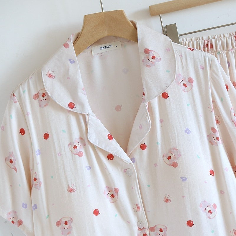 ชุดนอน Muslin Pajamas Organic bamboo (A1010 B1010 E1010)
