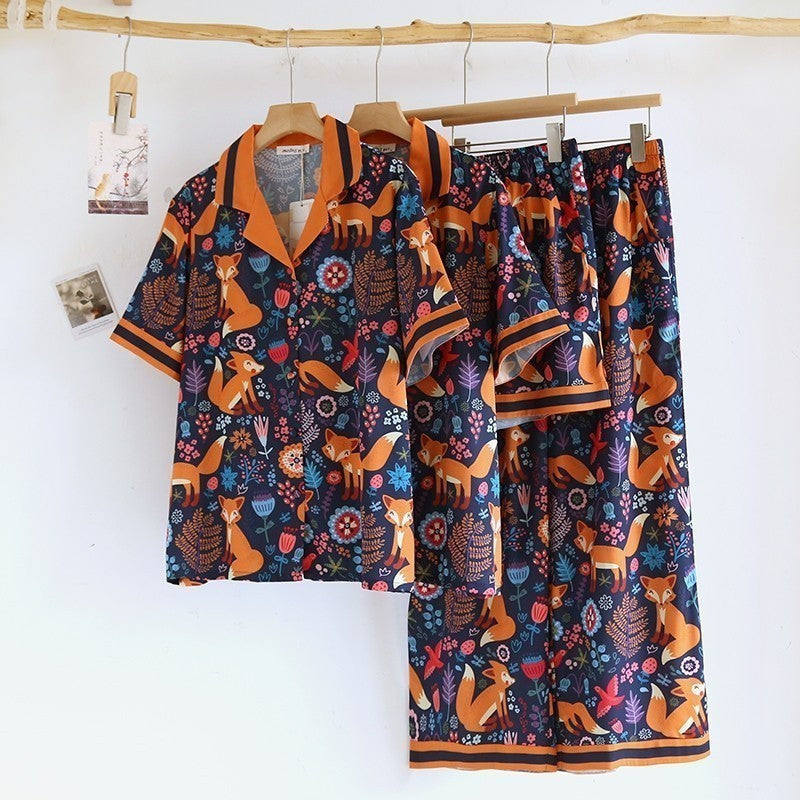 ชุดนอน Muslin Pajamas Collection Muslin Pet (N5045 T5045)