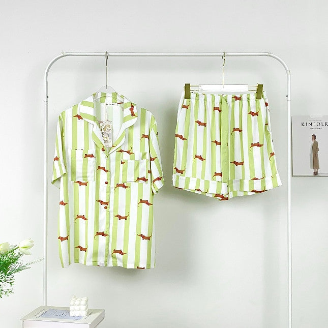 ชุดนอน Muslin Pajamas Collection Muslin Pet (N3111 T3111 Y3111 Y3112)