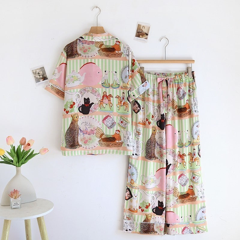 ชุดนอน Muslin Pajamas Collection Muslin Pet (N3178 T3178)