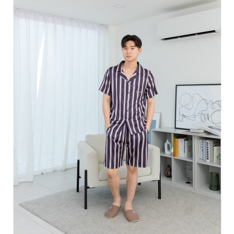 ชุดนอน Muslin Pajamas Silk Satin ( Y80 Y83 )