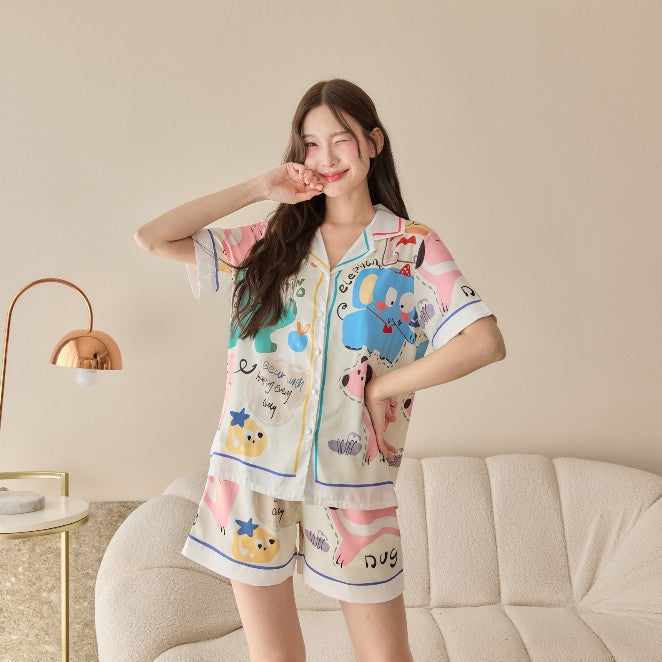 ชุดนอน Muslin Pajamas Collection Muslin Pet  (N5022 T5022 )