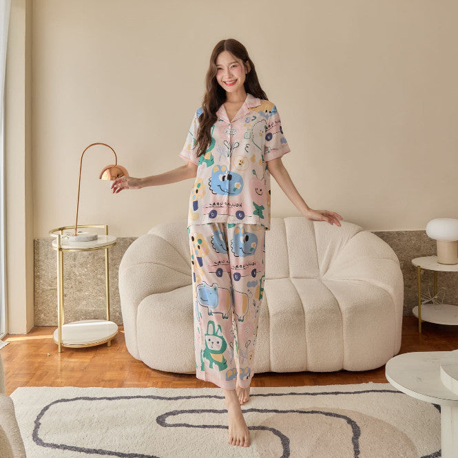 ชุดนอน Muslin Pajamas Collection Muslin Pet (N5023 T5023)