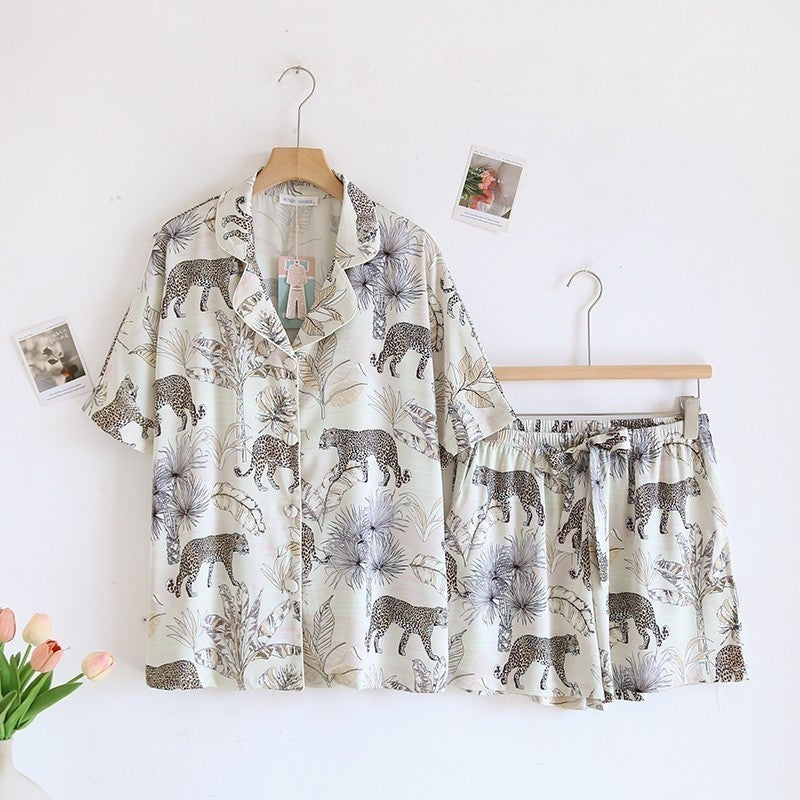 ชุดนอน Muslin Pajamas Silk Satin (N9177 T9177 L3177)