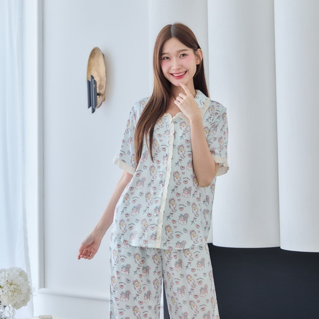 ชุดนอน Muslin Pajamas Collection Muslin Pet (N3136 T3136)