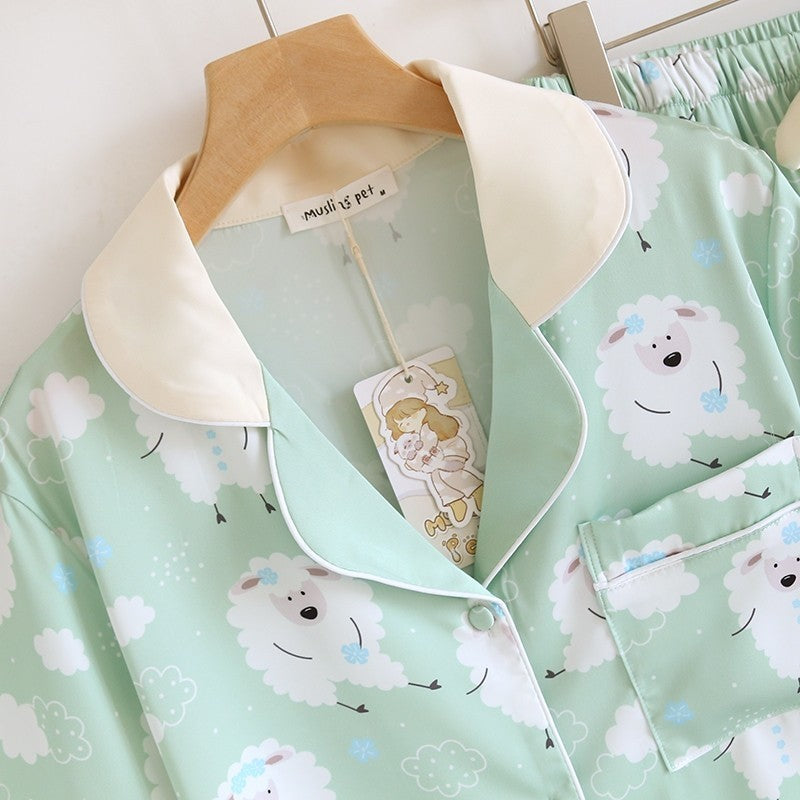 ชุดนอน Muslin Pajamas Collection Muslin Pet (N3133 T3133)