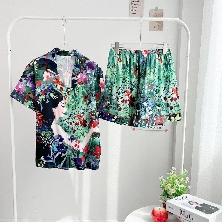 ชุดนอน Muslin Pajamas Silk Satin( รุ่น N2007 T2007 L2007 )