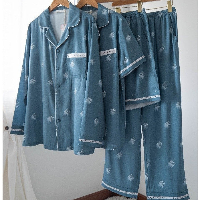 ชุดนอน Muslin Pajamas Silk jacquard ( Y109 Y110 Y111 Y112 )
