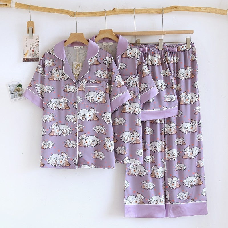 ชุดนอน Muslin Pajamas Collection Muslin Pet (N3135 T3135)