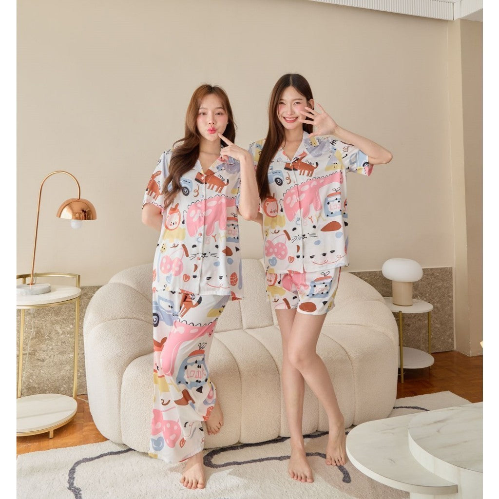 ชุดนอน Muslin Pajamas Collection Muslin Pet (N5024 T5024)