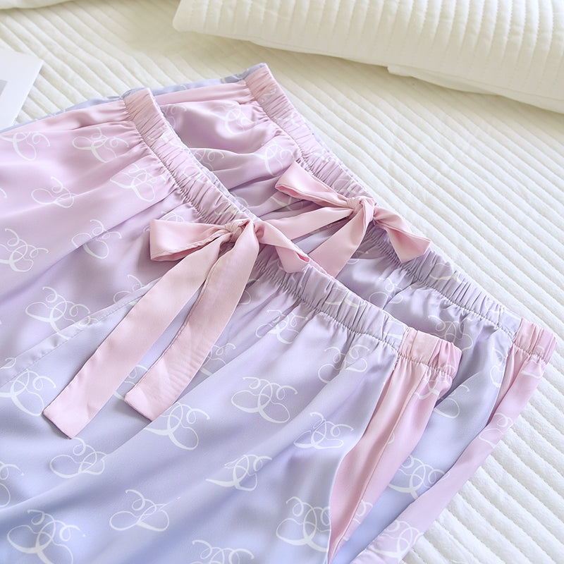 ชุดนอน Muslin Pajamas Muslin Pet รุ่น The Gentle Flow of Time(N3256 T3256) | ชุดนอนผู้หญิง