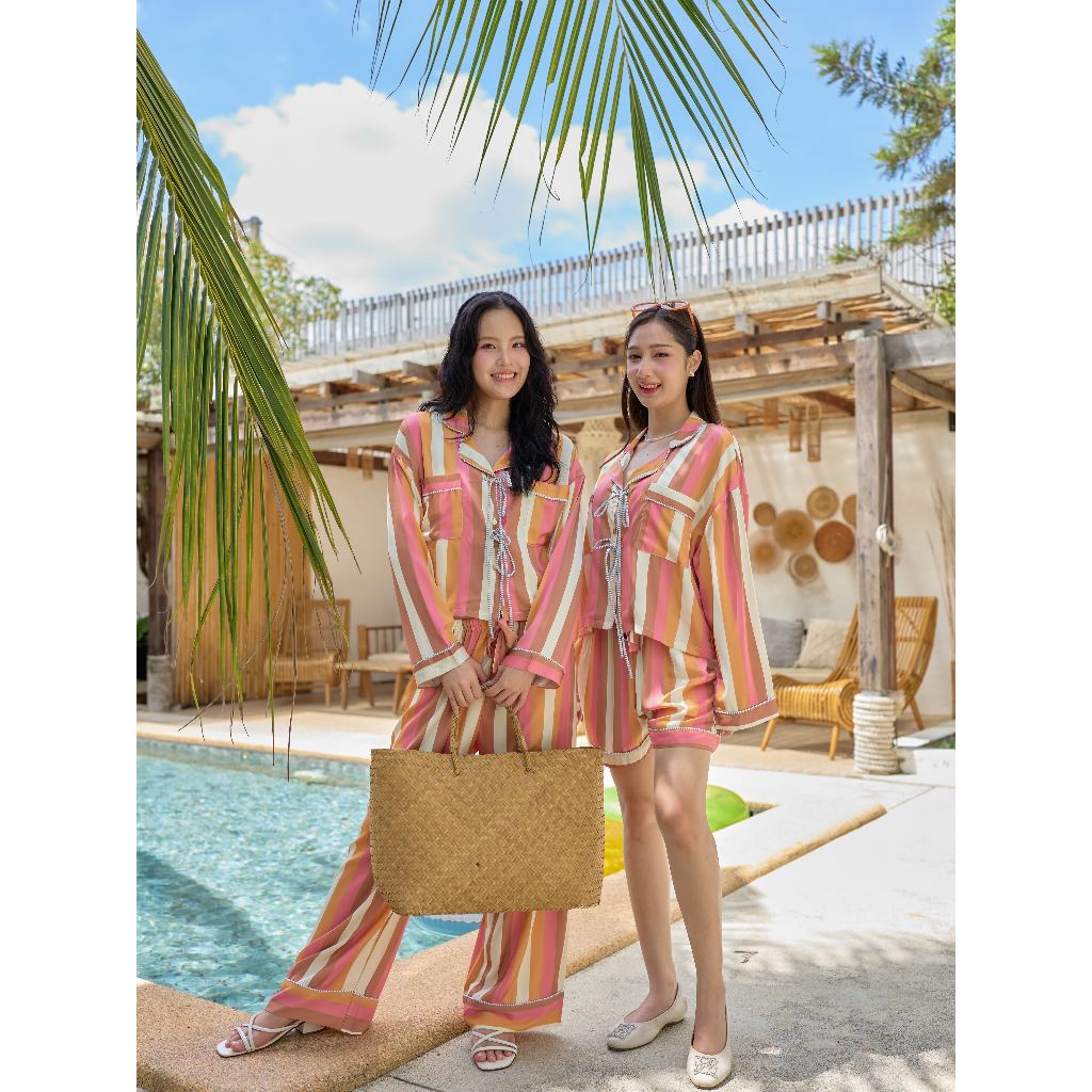 ชุดนอน Muslin Pajamas Collection Muslin Pet (U3240 U3241 U3242 P3241 P3242) | ชุดนอนชุดเที่ยว