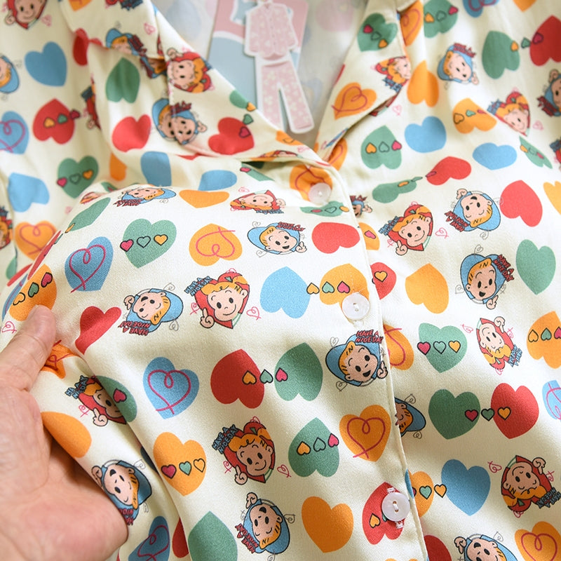 ชุดนอน Muslin Pajamas Organic bamboo รุ่นLovely Faces(A1040 B1040 E1040)|ชุดนอนมีบรา,ชุดนอนผู้หญิง