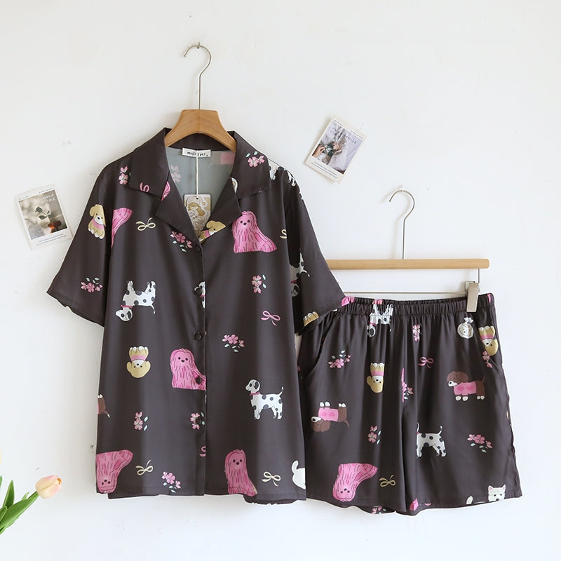 ชุดนอน Muslin Pajamas Collection Muslin Pet รุ่น Fluffy Dream (N5136 T5136 M5136) | ชุดนอนแม่ลูก