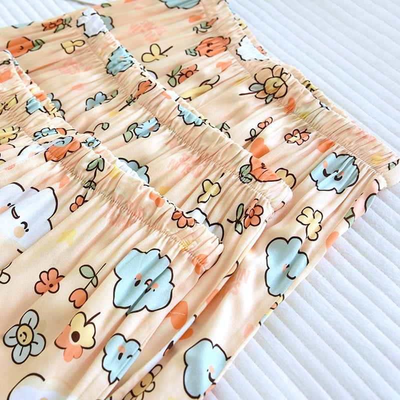 ชุดนอน Muslin Pajamas Organic bamboo รุ่น Happy Skies (A1071 B1071 E1071) | ชุดนอนผู้หญิง