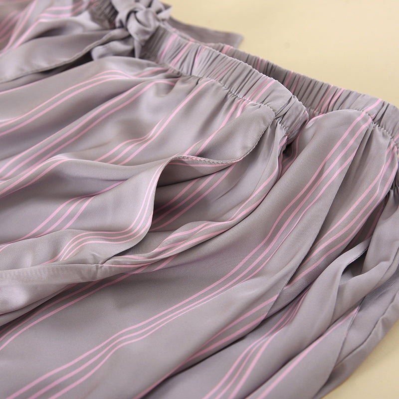 ชุดนอน Muslin Pajamas Collection Muslin Pet รุ่น Muted Pink (N3286 T3286 Y3286 Y3287) | ชุดนอนคู่รัก