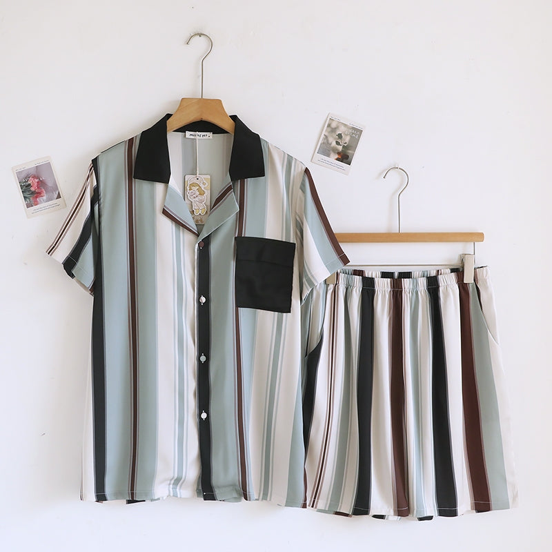 ชุดนอน Muslin Pajamas Collection Muslin Pet รุ่น Davy's Gray (N3288 T3288 Y3288 Y3289) | ชุดคู่รัก